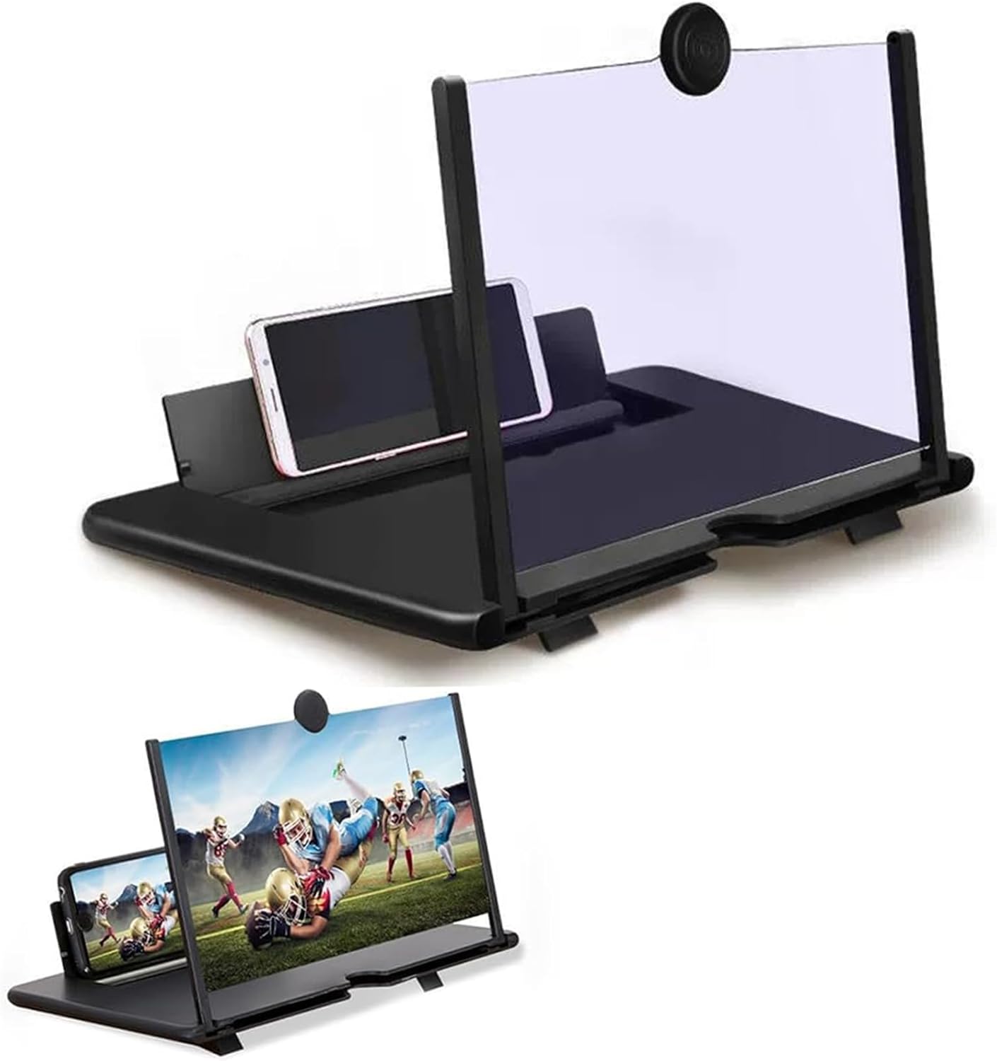 Amplificador Pantalla Móvil 12" | Lupa HD para Teléfono, Protección Ojos