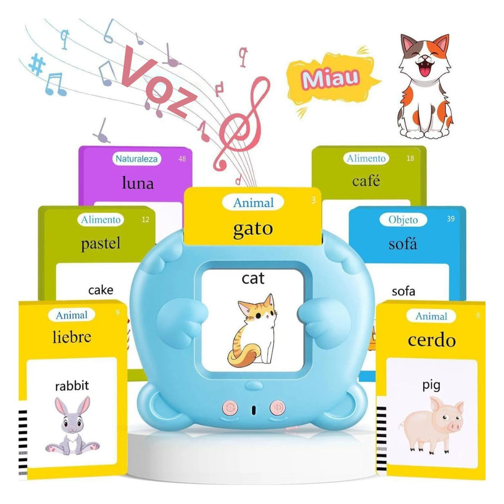 112 Tarjetas Bilingües Inglés - Español con Sonido Niños - Gimideal112 Tarjetas Bilingües Inglés - Español con Sonido NiñosGimidealGimideal112 Tarjetas Bilingües Inglés - Español con Sonido Niños - Gimideal