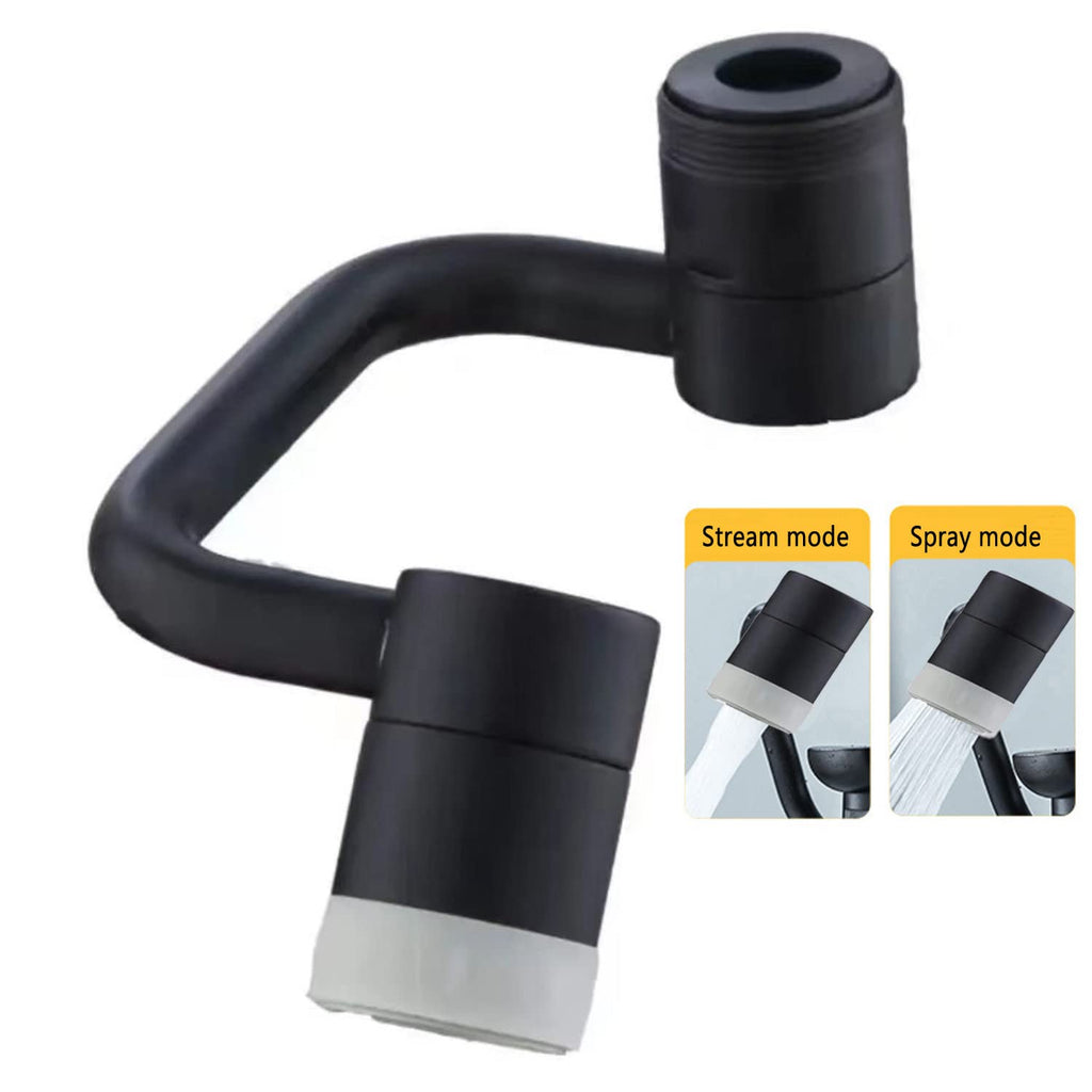 Extensor Giratorio 1080° Grifo, 2 Flujos, Latón Macizo, Fácil Instalación - Gimideal