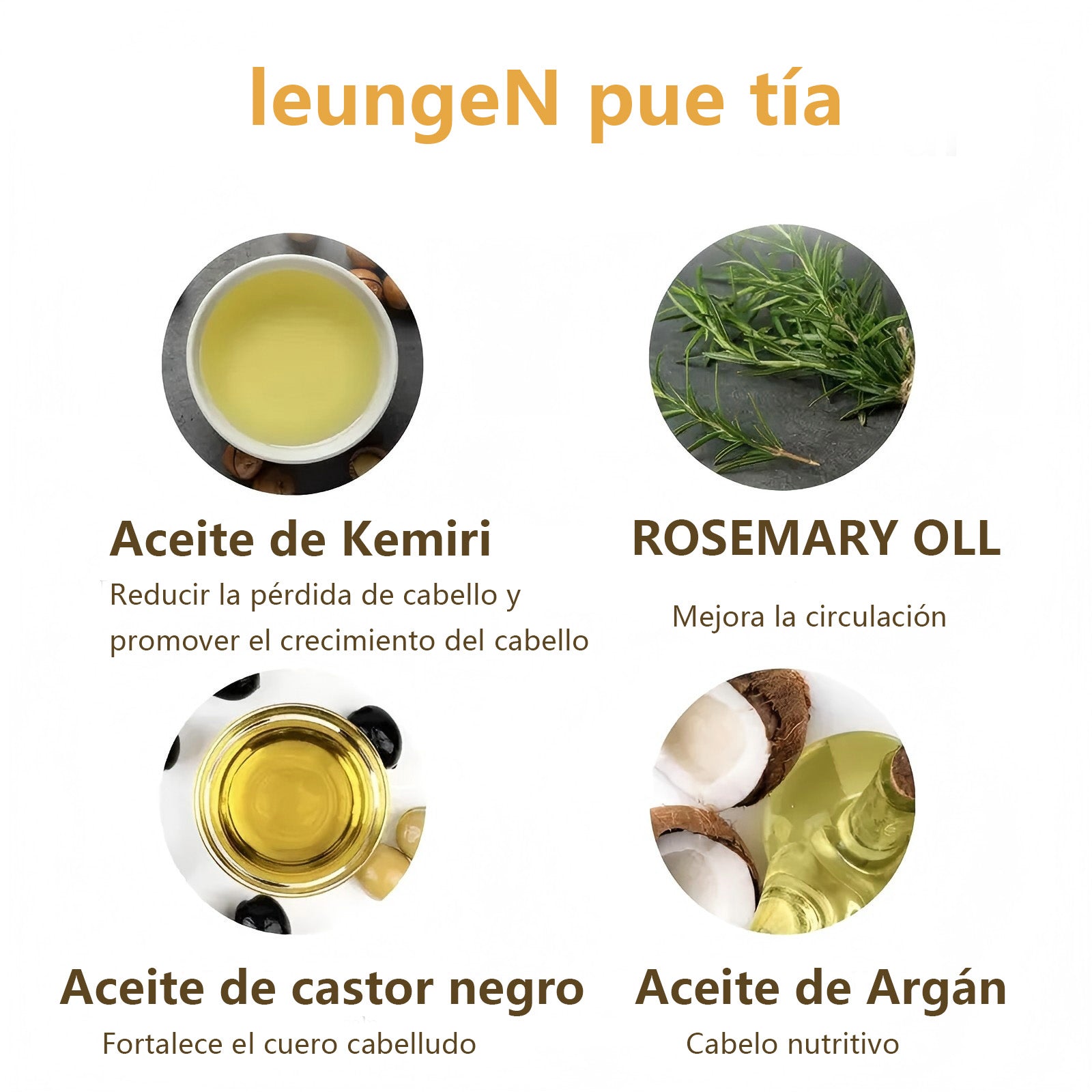 Aceite de Kemiri Anticaída y Crecimiento Capilar 55ml