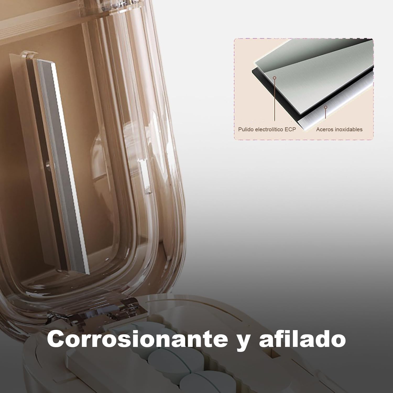 Cortador de Píldoras para Corte Preciso y Rápido de Pastillas - Gimideal