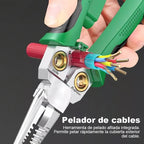 Pelacables y trenzador 8 en 1 para cortar y tirar de cables