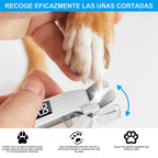 Cortauñas y Pulidor 2en1 para Mascotas con Luz LED - Gimideal
