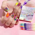 Set 12 Rotuladores Uñas Acrílicos 3D Secado Rápido - Gimideal