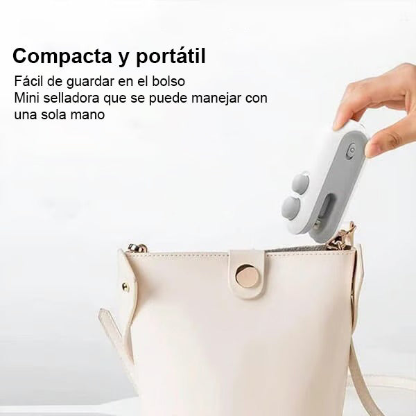 Selladora de bolsas mini mejorada