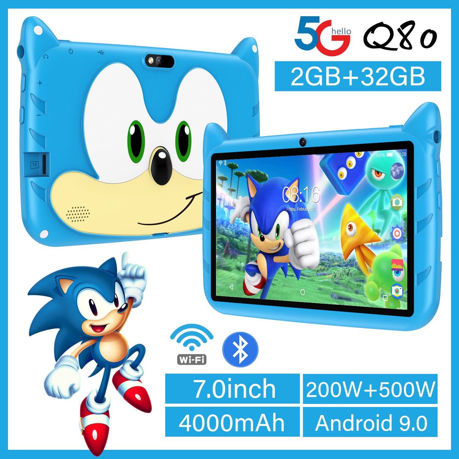 Tableta Educativa Android 7" para Niños 32GB - Gimideal