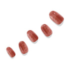 Galaxia Burdeos - Uñas Gel Semipermanente UV 20 Tiras - Gimideal