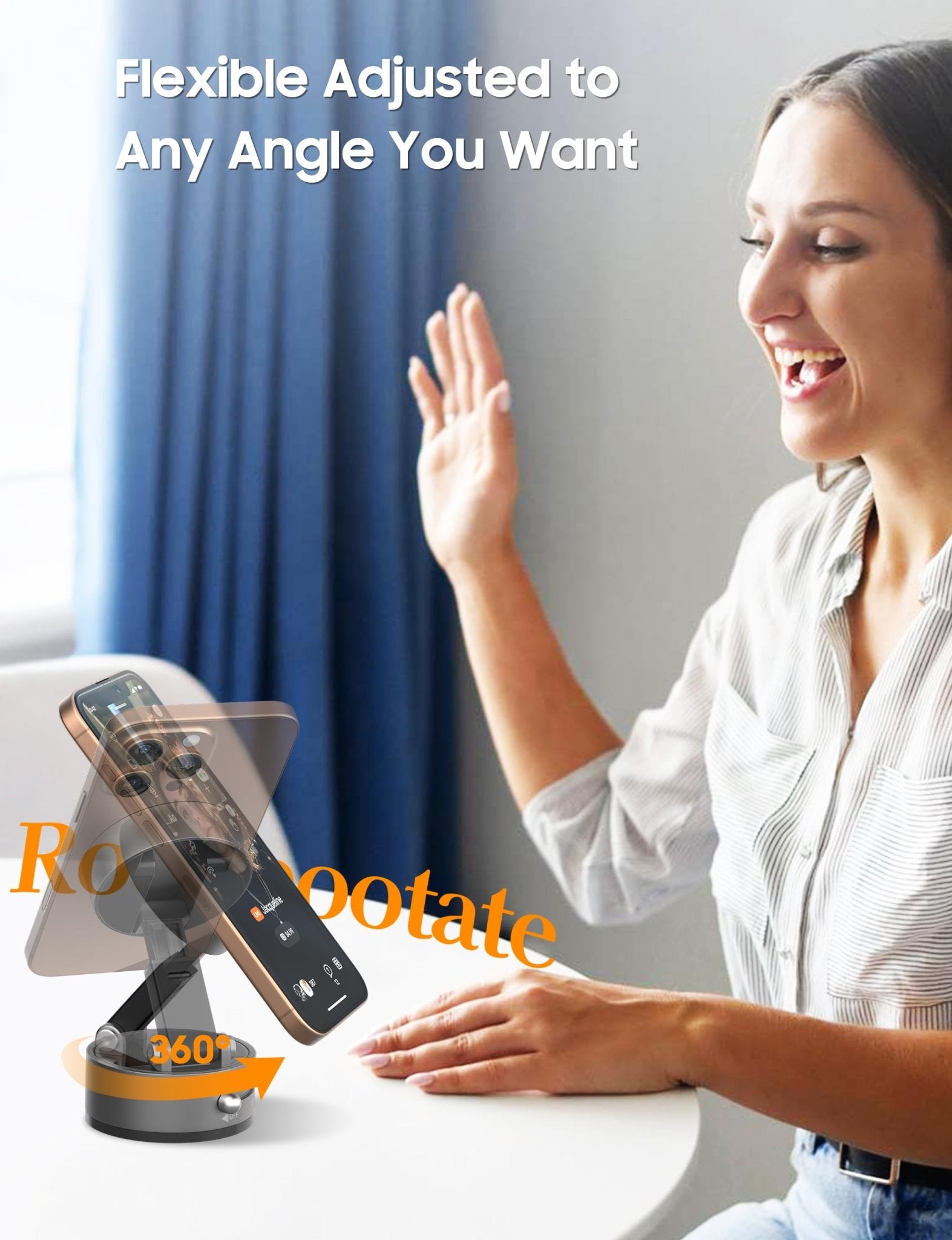 A3 Soporte Móvil Ventosa Magnética 360° Plegable Ultra Potente - GimidealA3 Soporte Móvil Ventosa Magnética 360° Plegable Ultra PotenteGimidealGimidealWhiteA3 Soporte Móvil Ventosa Magnética 360° Plegable Ultra Potente