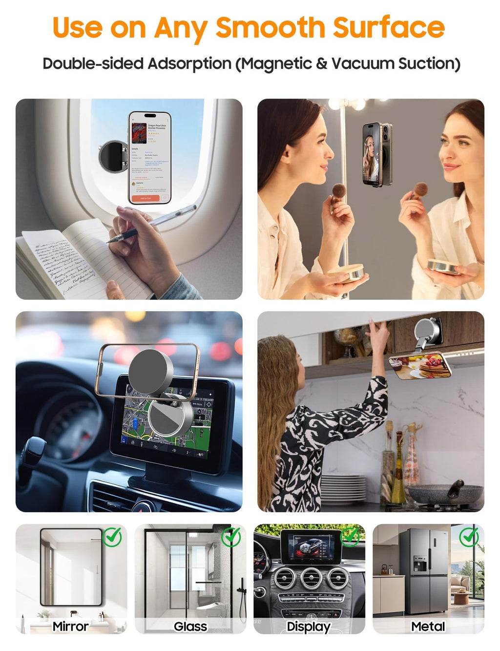 A3 Soporte Móvil Ventosa Magnética 360° Plegable Ultra Potente - GimidealA3 Soporte Móvil Ventosa Magnética 360° Plegable Ultra PotenteGimidealGimidealWhiteA3 Soporte Móvil Ventosa Magnética 360° Plegable Ultra Potente
