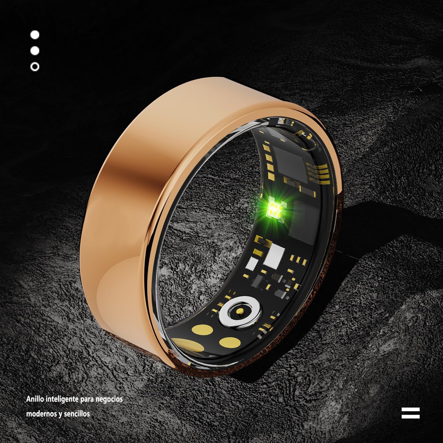 Anillo Inteligente Salud Sueño Estrés Sin Suscripción - GimidealAnillo Inteligente Salud Sueño Estrés Sin SuscripciónGimidealGimidealOro rosaTamaño 5 (15.7 mm)Anillo Inteligente Salud Sueño Estrés Sin Suscripción