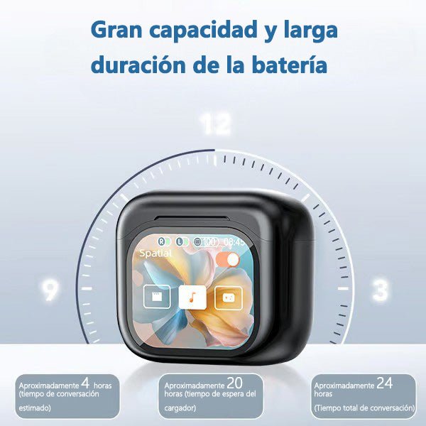 🔥Auriculares Bluetooth Inalámbricos con Pantalla LED (Compatibles con iOS y Android) - Gimideal🔥Auriculares Bluetooth Inalámbricos con Pantalla LED (Compatibles con iOS y Android)GimidealGimidealBlanco🔥Auriculares Bluetooth Inalámbricos con Pantalla LED (Compatibles con iOS y Android)