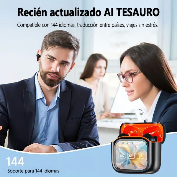 🔥Auriculares Bluetooth Inalámbricos con Pantalla LED (Compatibles con iOS y Android) - Gimideal🔥Auriculares Bluetooth Inalámbricos con Pantalla LED (Compatibles con iOS y Android)GimidealGimidealBlanco🔥Auriculares Bluetooth Inalámbricos con Pantalla LED (Compatibles con iOS y Android)