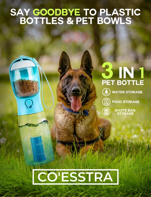 Biberón de Viaje 3 en 1 para Mascotas: 20oz de Agua, Alimento y Dispensador de Bolsas, Antifugas - GimidealBiberón de Viaje 3 en 1 para Mascotas: 20oz de Agua, Alimento y Dispensador de Bolsas, AntifugasGimidealGimidealMoradoBiberón de Viaje 3 en 1 para Mascotas: 20oz de Agua, Alimento y Dispensador de Bolsas, Antifugas