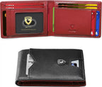 Billetera Ultra Delgada para Hombre - GimidealBilletera Ultra Delgada para HombreGimidealGimidealEstilo 2 (Negro y Rojo)Billetera Ultra Delgada para Hombre