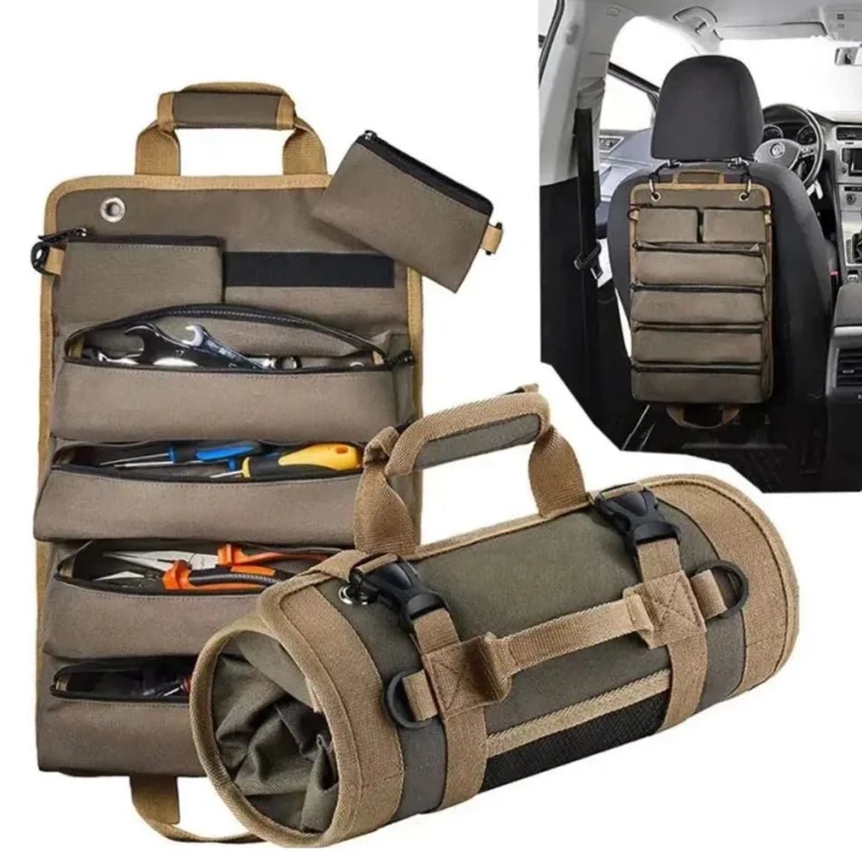 Bolsa de Herramientas Enrollable Portátil de Tela Oxford – Rollo de Almacenamiento Multifuncional con 6 Bolsillos - GimidealBolsa de Herramientas Enrollable Portátil de Tela Oxford – Rollo de Almacenamiento Multifuncional con 6 BolsillosGimidealGimidealBolsa de Herramientas Enrollable Portátil de Tela Oxford – Rollo de Almacenamiento Multifuncional con 6 Bolsillos