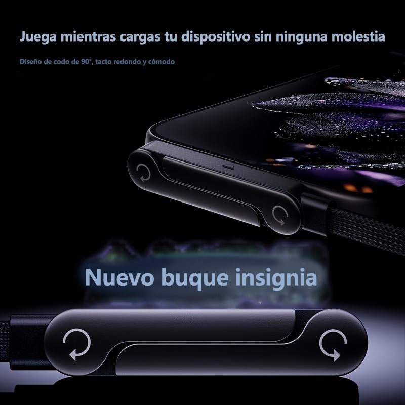 Cargador Rápido 240W 2 en 1 con Soporte Invisible para Teléfono - GimidealCargador Rápido 240W 2 en 1 con Soporte Invisible para TeléfonoGimidealGimideal1PCSPuerto de carga tipo CCargador Rápido 240W 2 en 1 con Soporte Invisible para Teléfono