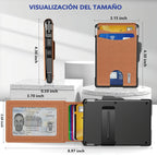 ✨Cartera - Con Caja de Aluminio, Clip para Dinero, Ranuras para Tarjetas de Crédito y Bloqueo RFID, Cartera Minimalista Plegable - Gimideal✨Cartera - Con Caja de Aluminio, Clip para Dinero, Ranuras para Tarjetas de Crédito y Bloqueo RFID, Cartera Minimalista PlegableGimidealGimidealNegro✨Cartera - Con Caja de Aluminio, Clip para Dinero, Ranuras para Tarjetas de Crédito y Bloqueo RFID, Cartera Minimalista Plegable