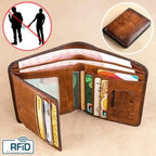 Cartera de Cuero Genuino para Hombre con Tecnología RFID🔒💰 - GimidealCartera de Cuero Genuino para Hombre con Tecnología RFID🔒💰GimidealGimidealMarrón VintageCartera de Cuero Genuino para Hombre con Tecnología RFID🔒💰