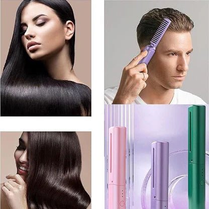 Cepillo Alisador y Rizador Inalámbrico Iónico - Mini Portátil USB - Batería 4000mAh - Anti - Frizz - GimidealCepillo Alisador y Rizador Inalámbrico Iónico - Mini Portátil USB - Batería 4000mAh - Anti - FrizzGimidealGimidealCepillo Alisador y Rizador Inalámbrico Iónico - Mini Portátil USB - Batería 4000mAh - Anti - Frizz