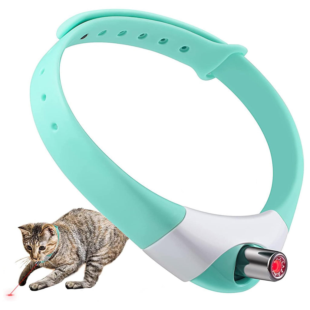 Collar Láser Automático para Gatos Juguete Interactivo - GimidealCollar Láser Automático para Gatos Juguete InteractivoGimidealGimidealVerdeCollar Láser Automático para Gatos Juguete Interactivo