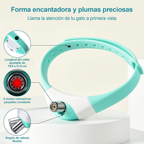 Collar Láser Automático para Gatos Juguete Interactivo - GimidealCollar Láser Automático para Gatos Juguete InteractivoGimidealGimidealVerdeCollar Láser Automático para Gatos Juguete Interactivo - Gimideal