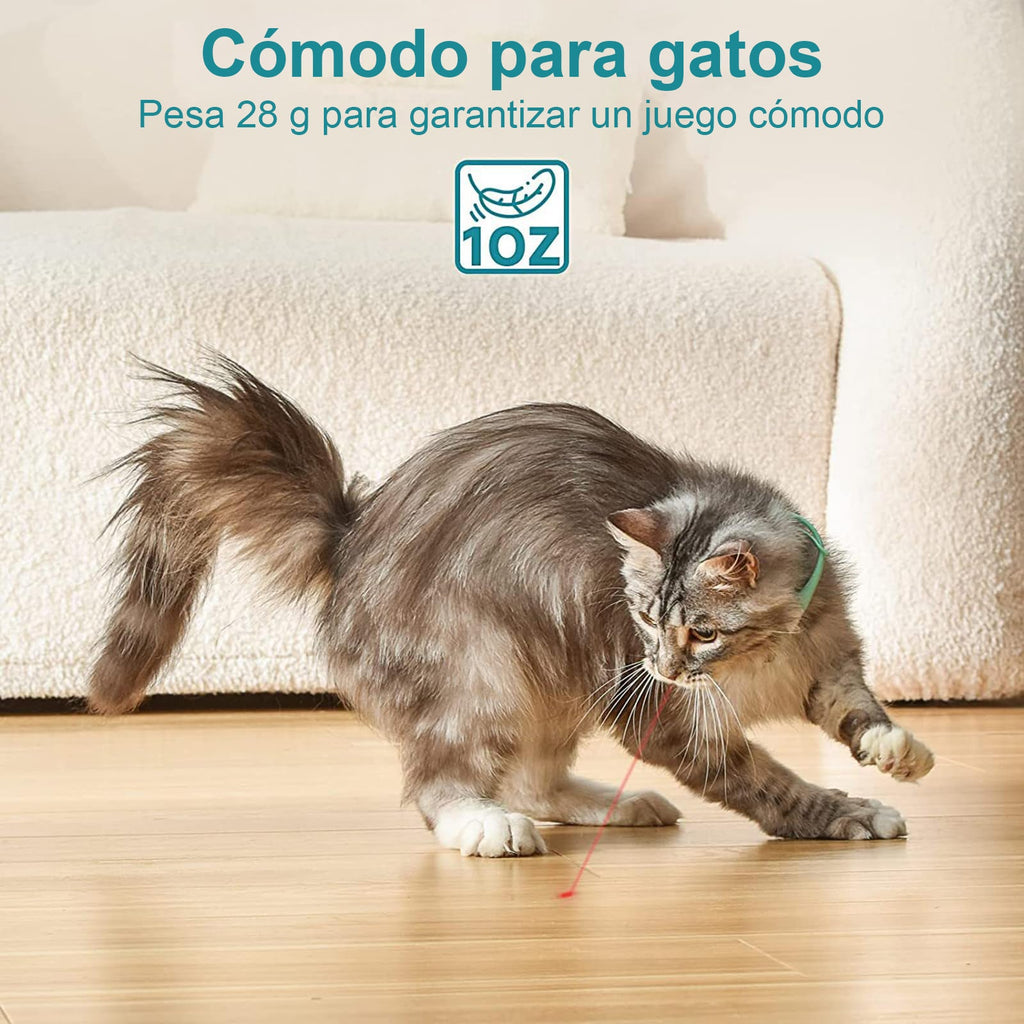 Collar Láser Automático para Gatos Juguete Interactivo - GimidealCollar Láser Automático para Gatos Juguete InteractivoGimidealGimidealVerdeCollar Láser Automático para Gatos Juguete Interactivo - Gimideal
