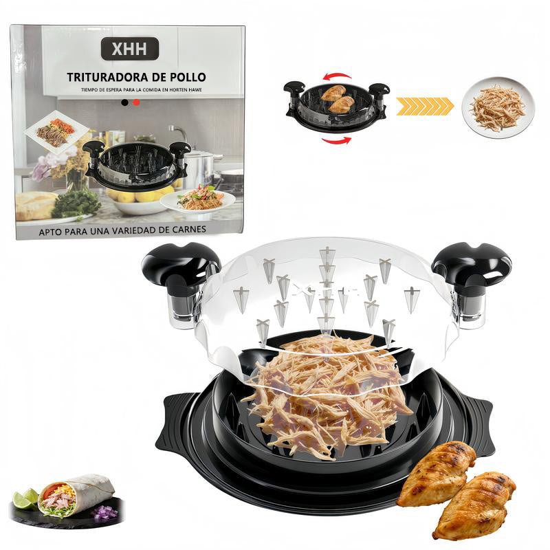 Desmenuzador de pollo rápido | Herramienta eficiente de cocina - GimidealDesmenuzador de pollo rápido | Herramienta eficiente de cocinaGimidealGimidealBlackDesmenuzador de pollo rápido | Herramienta eficiente de cocina