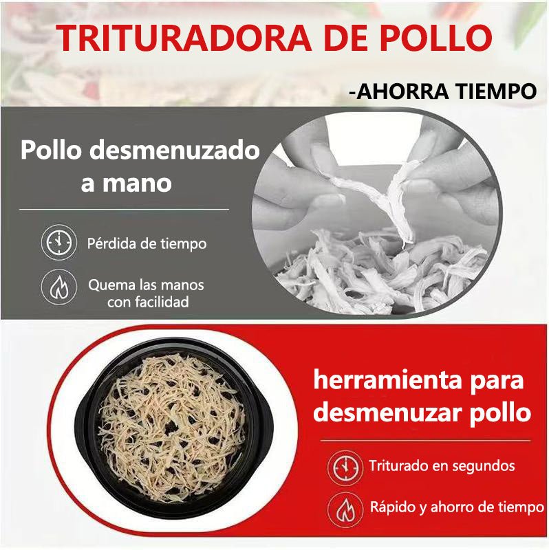 Desmenuzador de pollo rápido | Herramienta eficiente de cocina - GimidealDesmenuzador de pollo rápido | Herramienta eficiente de cocinaGimidealGimidealBlueDesmenuzador de pollo rápido | Herramienta eficiente de cocina