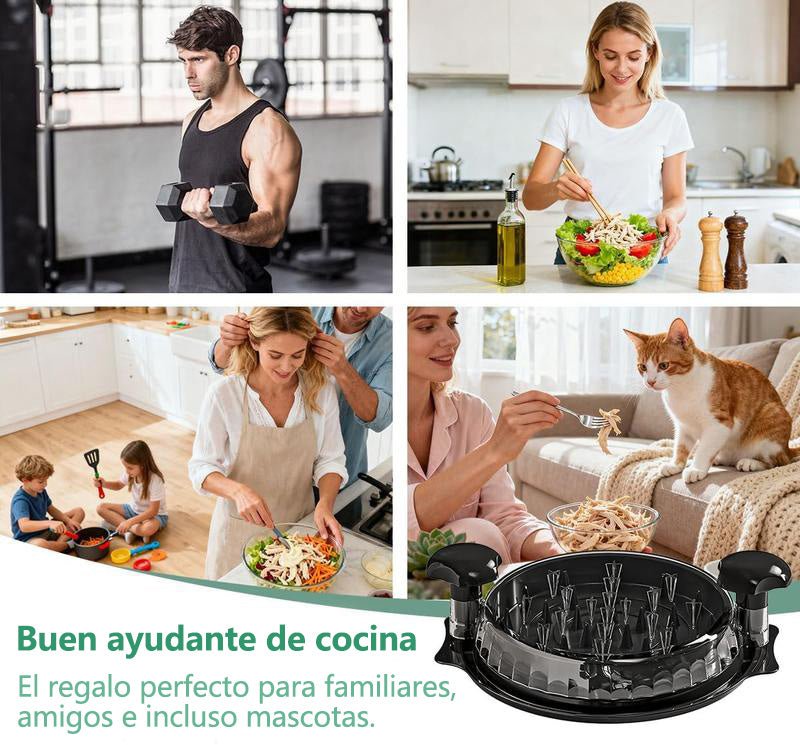 Desmenuzador de pollo rápido | Herramienta eficiente de cocina - GimidealDesmenuzador de pollo rápido | Herramienta eficiente de cocinaGimidealGimidealBlueDesmenuzador de pollo rápido | Herramienta eficiente de cocina