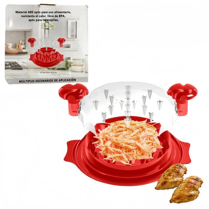 Desmenuzador de pollo rápido | Herramienta eficiente de cocina - GimidealDesmenuzador de pollo rápido | Herramienta eficiente de cocinaGimidealGimidealRojoDesmenuzador de pollo rápido | Herramienta eficiente de cocina