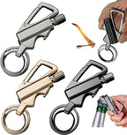🔥Encendedor de Pedernal Permanente y Llavero Multiuso con Abridor - Gimideal🔥Encendedor de Pedernal Permanente y Llavero Multiuso con AbridorGimidealGimideal🎁 3 colores*1🔥Encendedor de Pedernal Permanente y Llavero Multiuso con Abridor