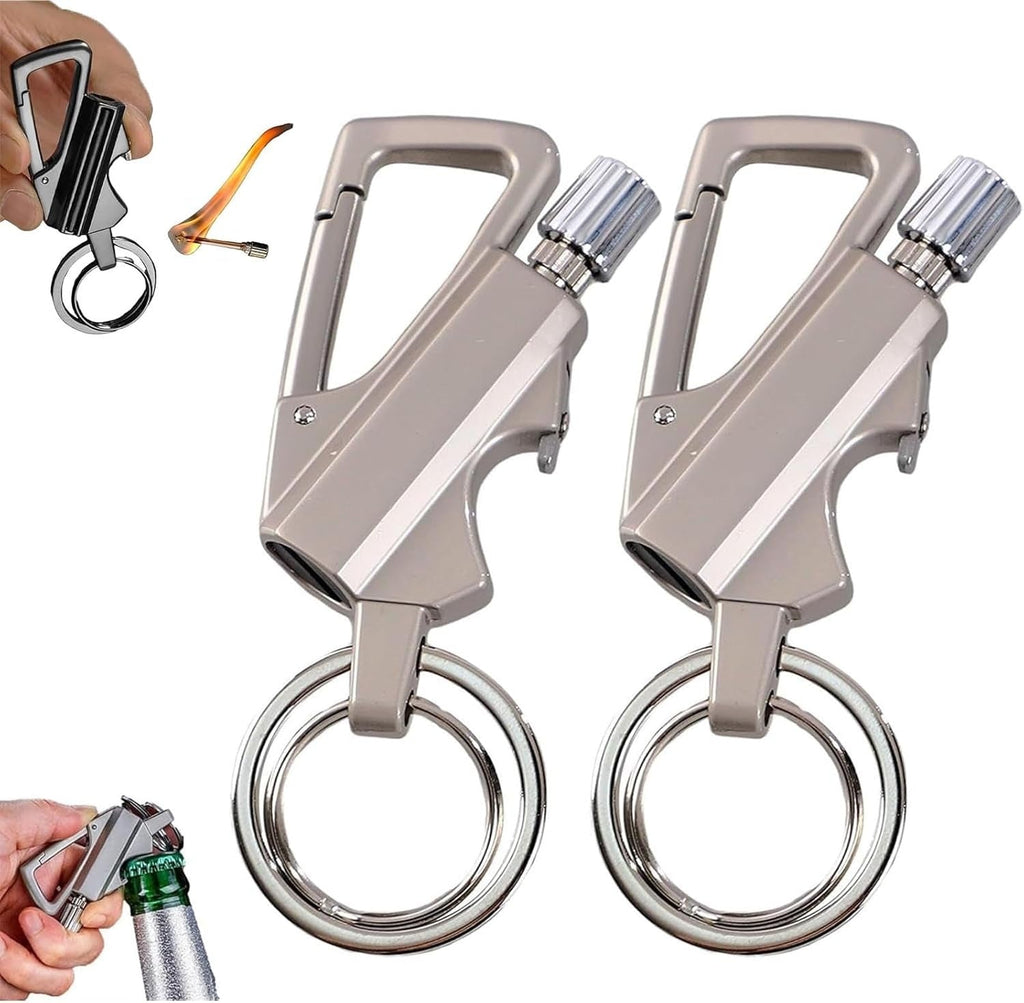 🔥Encendedor de Pedernal Permanente y Llavero Multiuso con Abridor - Gimideal🔥Encendedor de Pedernal Permanente y Llavero Multiuso con AbridorGimidealGimideal🔥 Plata *2🔥Encendedor de Pedernal Permanente y Llavero Multiuso con Abridor