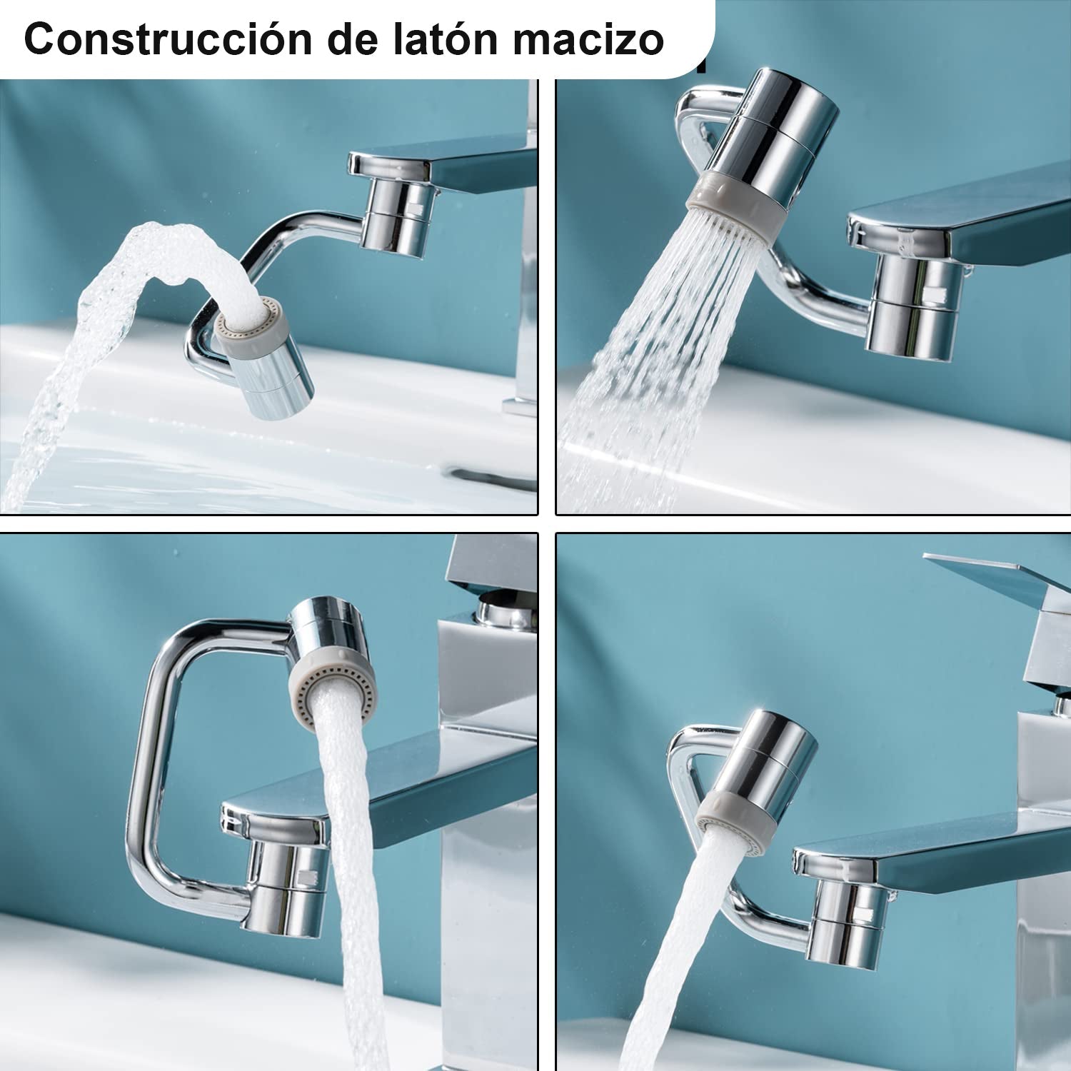 Extensor Giratorio 1080° Grifo, 2 Flujos, Latón Macizo, Fácil Instalación - GimidealExtensor Giratorio 1080° Grifo, 2 Flujos, Latón Macizo, Fácil InstalaciónGimidealGimidealCromo - 1 paqueteExtensor Giratorio 1080° Grifo, 2 Flujos, Latón Macizo, Fácil Instalación - Gimideal