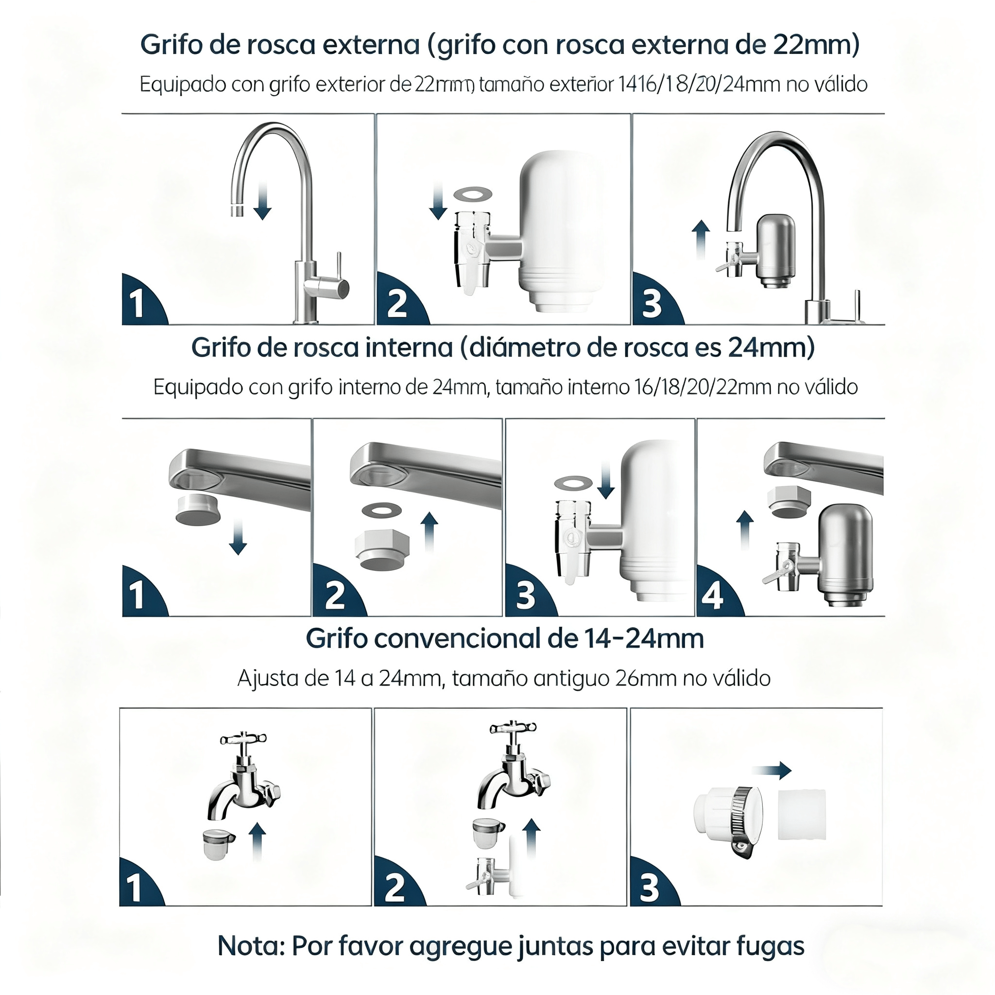 Filtro de Agua de Acero Inoxidable para Caño | Sistema de Filtración Certificado 500 Galones - GimidealFiltro de Agua de Acero Inoxidable para Caño | Sistema de Filtración Certificado 500 GalonesGimidealGimidealFiltro de Agua de Acero Inoxidable para Caño | Sistema de Filtración Certificado 500 Galones