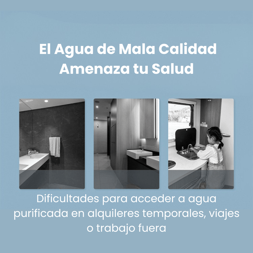 Filtro Purificador de Agua para Grifo de Cocina/Baño - Acero Inoxidable 304 - Elimina Cloro y Sedimentos - Fácil Instalación Universal - GimidealFiltro Purificador de Agua para Grifo de Cocina/Baño - Acero Inoxidable 304 - Elimina Cloro y Sedimentos - Fácil Instalación UniversalGimidealGimideal1 unidad principal (1 cartucho filtrante)Filtro Purificador de Agua para Grifo de Cocina/Baño - Acero Inoxidable 304 - Elimina Cloro y Sedimentos - Fácil Instalación Universal