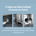 Filtro Purificador de Agua para Grifo de Cocina/Baño - Acero Inoxidable 304 - Elimina Cloro y Sedimentos - Fácil Instalación Universal - GimidealFiltro Purificador de Agua para Grifo de Cocina/Baño - Acero Inoxidable 304 - Elimina Cloro y Sedimentos - Fácil Instalación UniversalGimidealGimideal1 unidad principal (1 cartucho filtrante)Filtro Purificador de Agua para Grifo de Cocina/Baño - Acero Inoxidable 304 - Elimina Cloro y Sedimentos - Fácil Instalación Universal