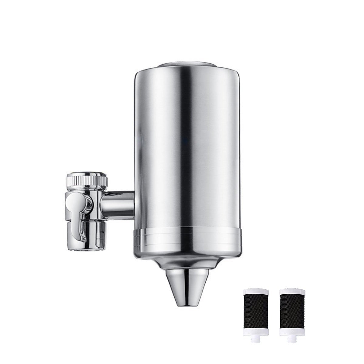 Filtro Purificador de Agua para Grifo de Cocina/Baño - Acero Inoxidable 304 - Elimina Cloro y Sedimentos - Fácil Instalación Universal - GimidealFiltro Purificador de Agua para Grifo de Cocina/Baño - Acero Inoxidable 304 - Elimina Cloro y Sedimentos - Fácil Instalación UniversalGimidealGimideal1 unidad principal (2 cartucho filtrante)Filtro Purificador de Agua para Grifo de Cocina/Baño - Acero Inoxidable 304 - Elimina Cloro y Sedimentos - Fácil Instalación Universal