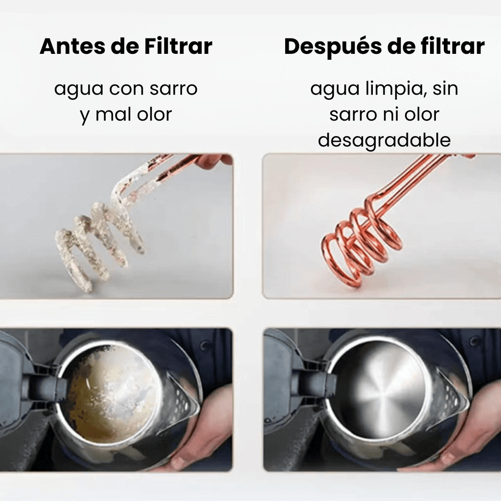 Filtro Purificador de Agua para Grifo de Cocina/Baño - Acero Inoxidable 304 - Elimina Cloro y Sedimentos - Fácil Instalación Universal - GimidealFiltro Purificador de Agua para Grifo de Cocina/Baño - Acero Inoxidable 304 - Elimina Cloro y Sedimentos - Fácil Instalación UniversalGimidealGimideal1 unidad principal (1 cartucho filtrante)Filtro Purificador de Agua para Grifo de Cocina/Baño - Acero Inoxidable 304 - Elimina Cloro y Sedimentos - Fácil Instalación Universal