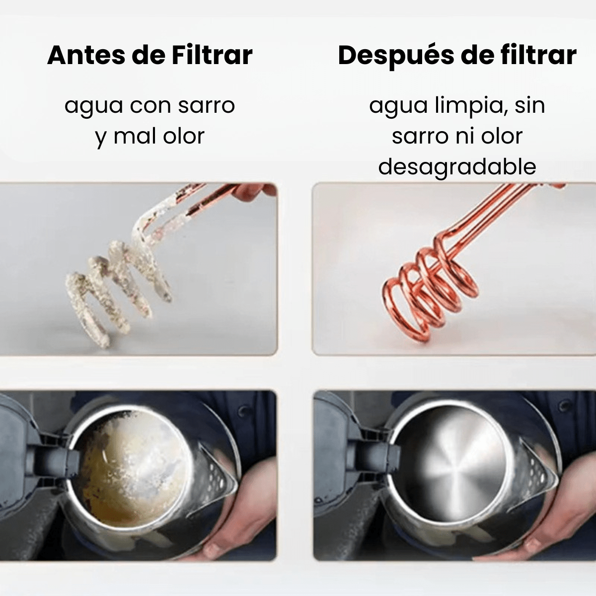 Filtro Purificador de Agua para Grifo de Cocina/Baño - Acero Inoxidable 304 - Elimina Cloro y Sedimentos - Fácil Instalación Universal - GimidealFiltro Purificador de Agua para Grifo de Cocina/Baño - Acero Inoxidable 304 - Elimina Cloro y Sedimentos - Fácil Instalación UniversalGimidealGimideal1 unidad principal (1 cartucho filtrante)Filtro Purificador de Agua para Grifo de Cocina/Baño - Acero Inoxidable 304 - Elimina Cloro y Sedimentos - Fácil Instalación Universal