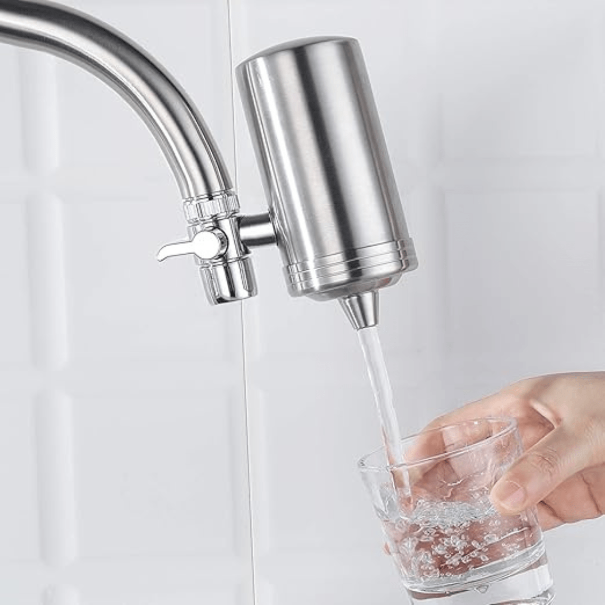 Filtro Purificador de Agua para Grifo de Cocina/Baño - Acero Inoxidable 304 - Elimina Cloro y Sedimentos - Fácil Instalación Universal - GimidealFiltro Purificador de Agua para Grifo de Cocina/Baño - Acero Inoxidable 304 - Elimina Cloro y Sedimentos - Fácil Instalación UniversalGimidealGimideal1 unidad principal (1 cartucho filtrante)Filtro Purificador de Agua para Grifo de Cocina/Baño - Acero Inoxidable 304 - Elimina Cloro y Sedimentos - Fácil Instalación Universal