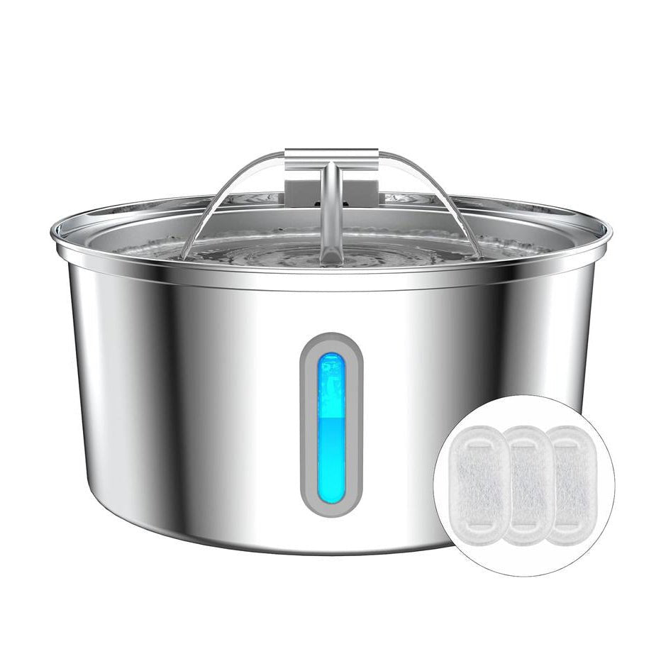 Fuente de Agua Inteligente Inalámbrica para Mascotas 3.2L con Sensor de Movimiento y Acero 304 - GimidealFuente de Agua Inteligente Inalámbrica para Mascotas 3.2L con Sensor de Movimiento y Acero 304GimidealGimidealRoundFuente de Agua Inteligente Inalámbrica para Mascotas 3.2L con Sensor de Movimiento y Acero 304