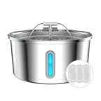 Fuente de Agua Inteligente Inalámbrica para Mascotas 3.2L con Sensor de Movimiento y Acero 304 - GimidealFuente de Agua Inteligente Inalámbrica para Mascotas 3.2L con Sensor de Movimiento y Acero 304GimidealGimidealRoundFuente de Agua Inteligente Inalámbrica para Mascotas 3.2L con Sensor de Movimiento y Acero 304