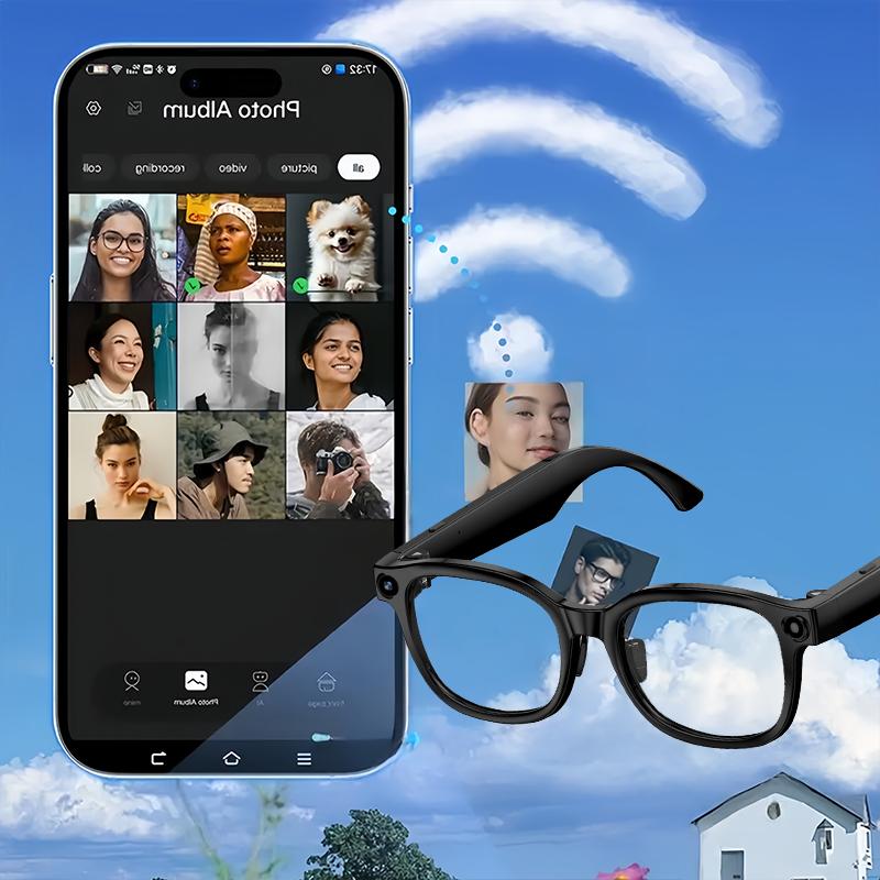 Gafas Inteligentes con Cámara 4K y Bluetooth para Grabar - GimidealGafas Inteligentes con Cámara 4K y Bluetooth para GrabarGimidealGimidealGafas fotocromáticas inteligentes con cámaraGafas Inteligentes con Cámara 4K y Bluetooth para Grabar