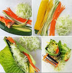 Pelador multifuncional 2 en 1 para frutas y verduras