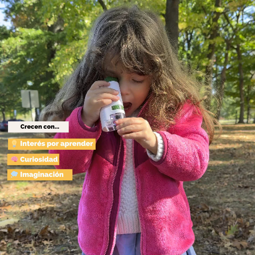 Microscopio Infantil Educativo - Kit de Inicio Científico para Niños