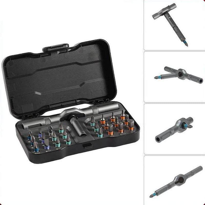 Juego de Destornilladores Magnéticos Multiusos de 24 Piezas - GimidealJuego de Destornilladores Magnéticos Multiusos de 24 PiezasGimidealGimidealJuego de Destornilladores Magnéticos Multiusos de 24 Piezas