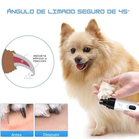 Lima Eléctrica Silenciosa para Uñas de Mascotas – Corta Uñas de Perros y Gatos con Motor Silencioso y Diseño Ergonómico - GimidealLima Eléctrica Silenciosa para Uñas de Mascotas – Corta Uñas de Perros y Gatos con Motor Silencioso y Diseño ErgonómicoGimidealGimidealLima Eléctrica Silenciosa para Uñas de Mascotas – Corta Uñas de Perros y Gatos con Motor Silencioso y Diseño Ergonómico
