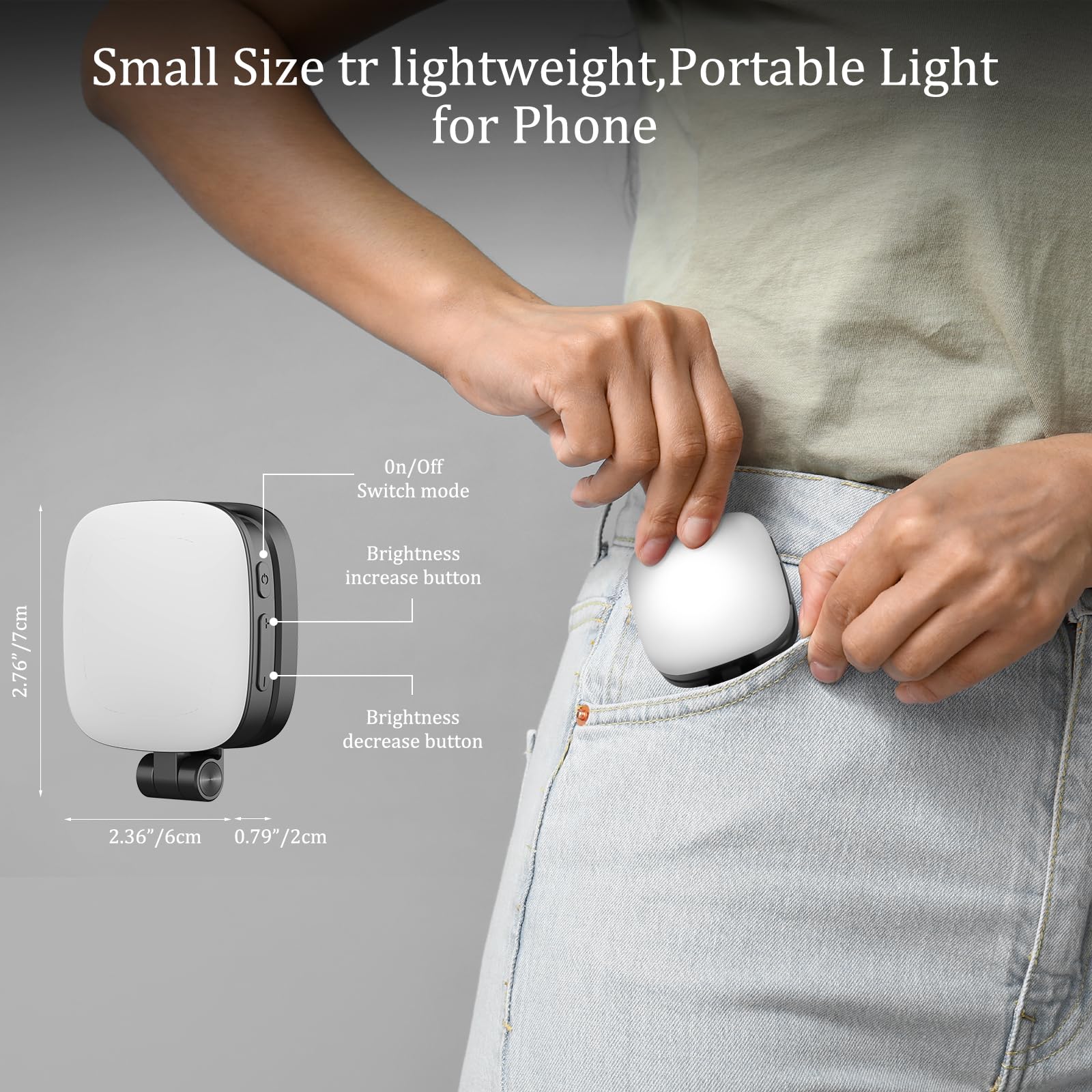 Luz Selfie MagSafe con Espejo LED Recargable iPhone - GimidealLuz Selfie MagSafe con Espejo LED Recargable iPhoneGimidealGimideal1 PcsLuz Selfie MagSafe con Espejo LED Recargable iPhone