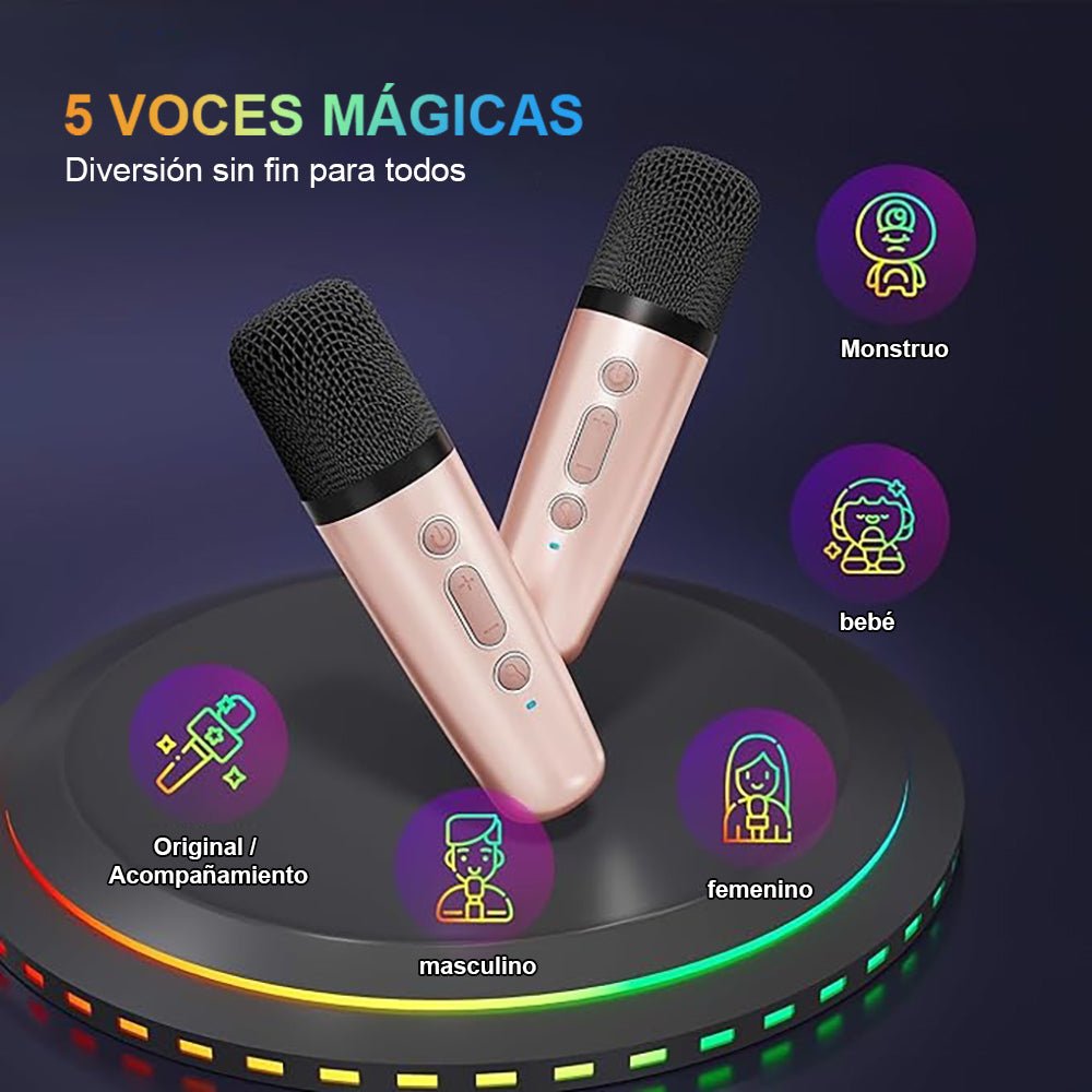 Mini máquina de karaoke - GimidealMini máquina de karaokeGimidealGimidealrosaMini máquina de karaoke - Gimideal
