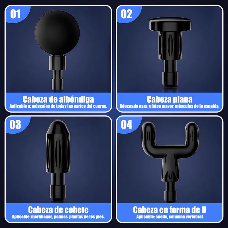 Mini Pistola Masajeadora Muscular 6 Velocidades Silenciosa - GimidealMini Pistola Masajeadora Muscular 6 Velocidades SilenciosaGimidealGimidealMini Pistola Masajeadora Muscular 6 Velocidades Silenciosa - Gimideal